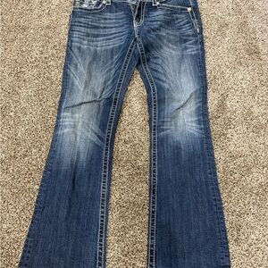 Miss Me Dark Blue Bootcut Jeans